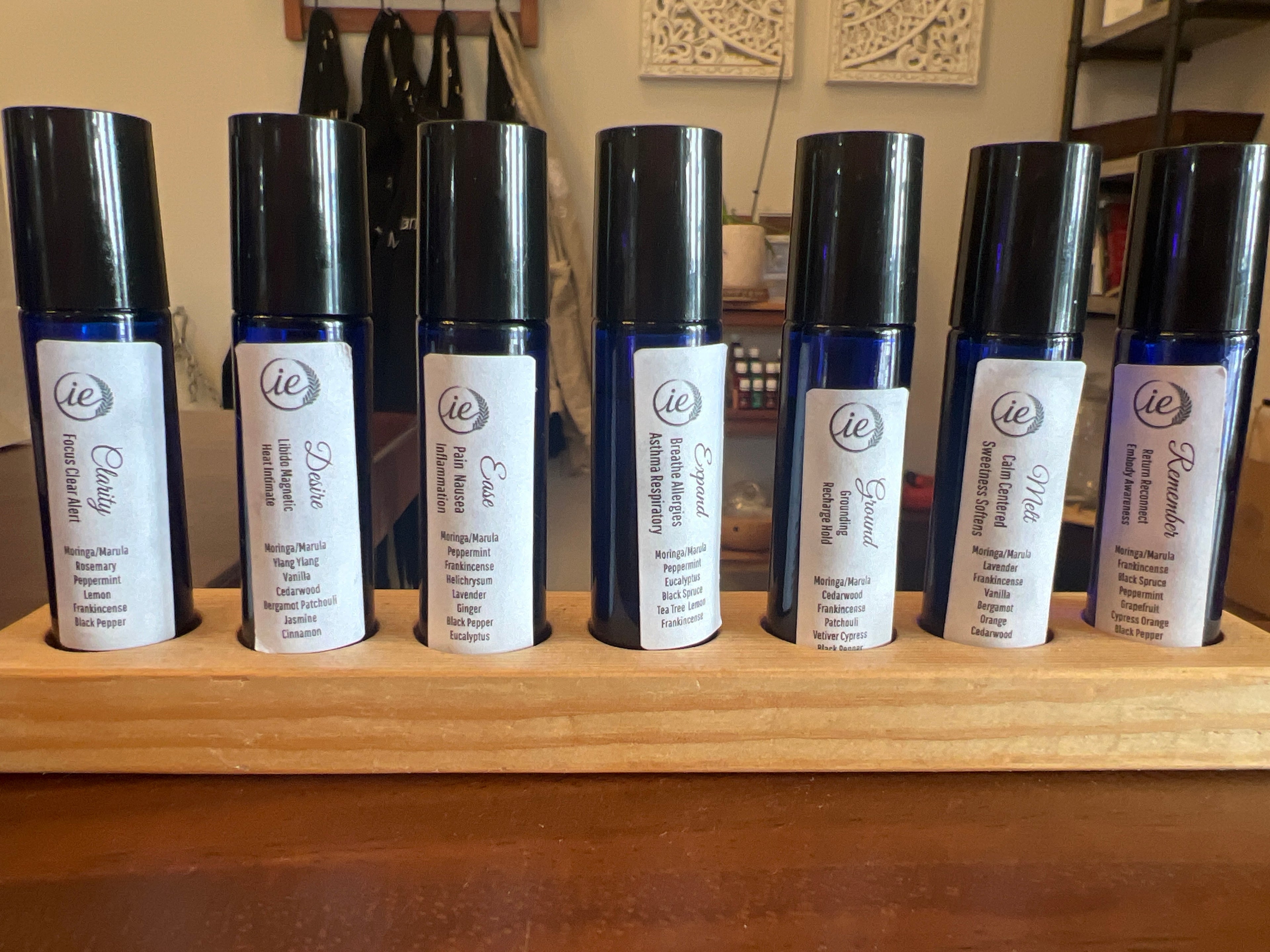 Inspire Element- Roll on Essential Oil Collection.