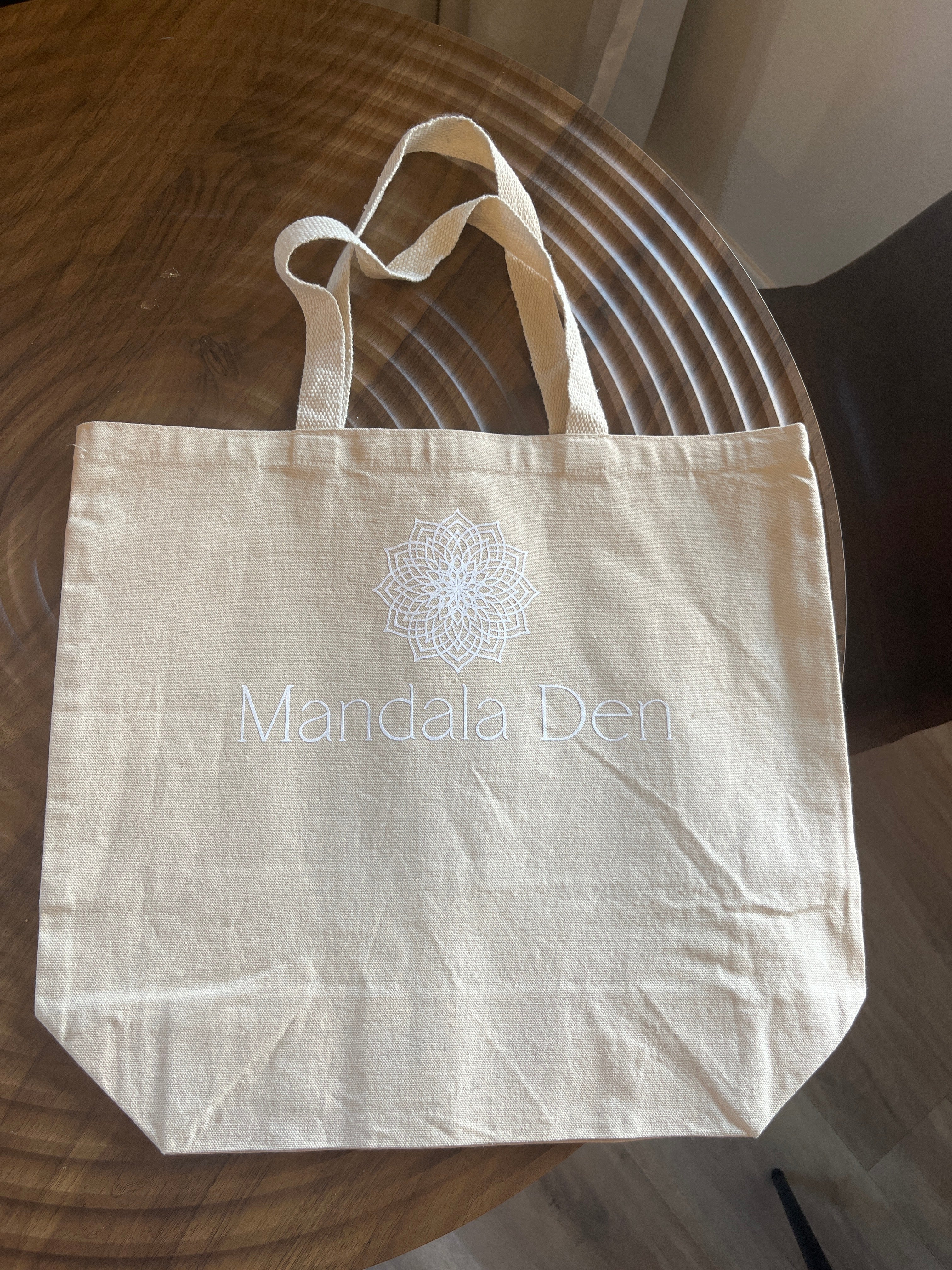 Mandala Den Canvas Bag