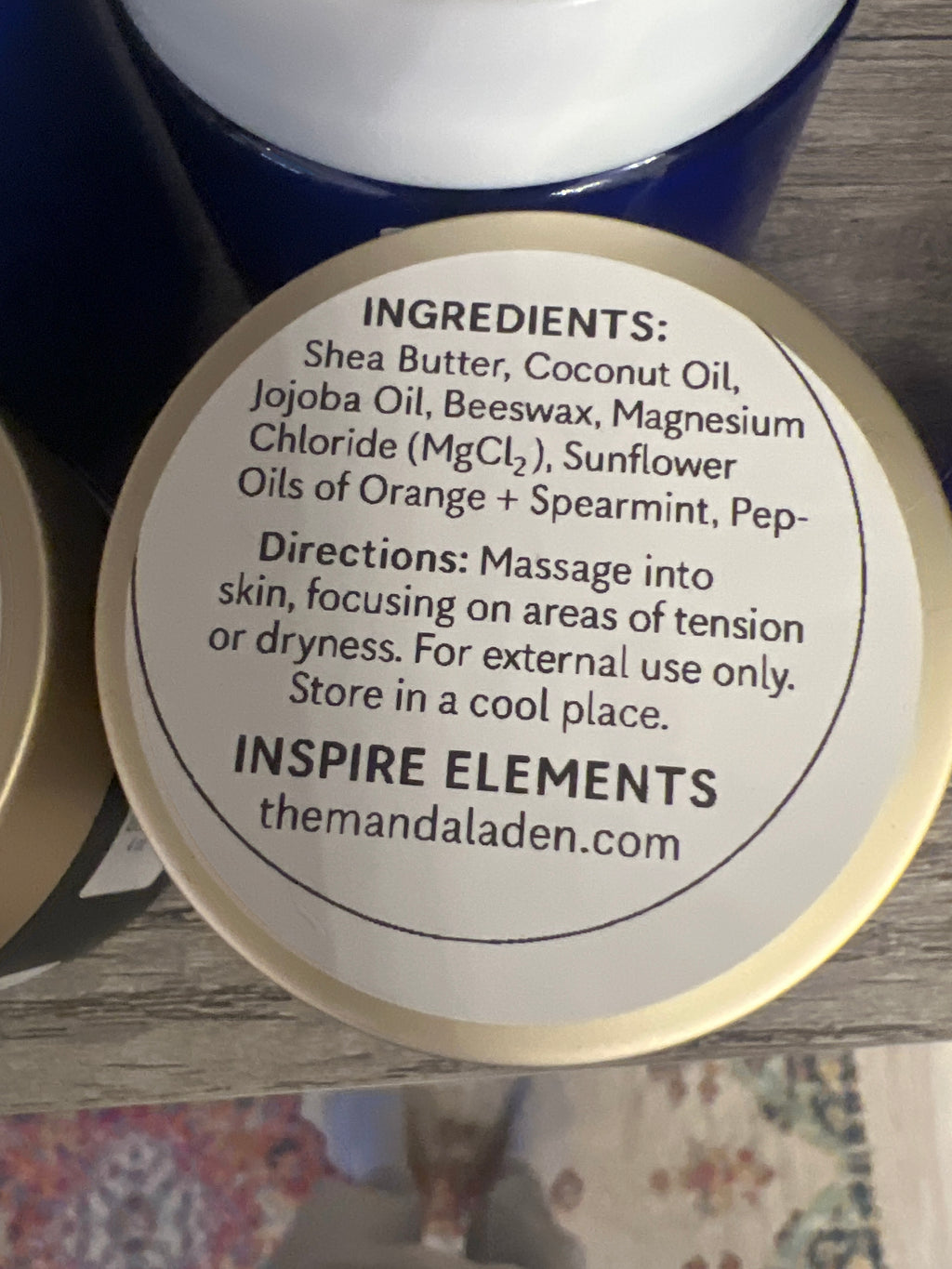 Whipped Magnesium Body Butter