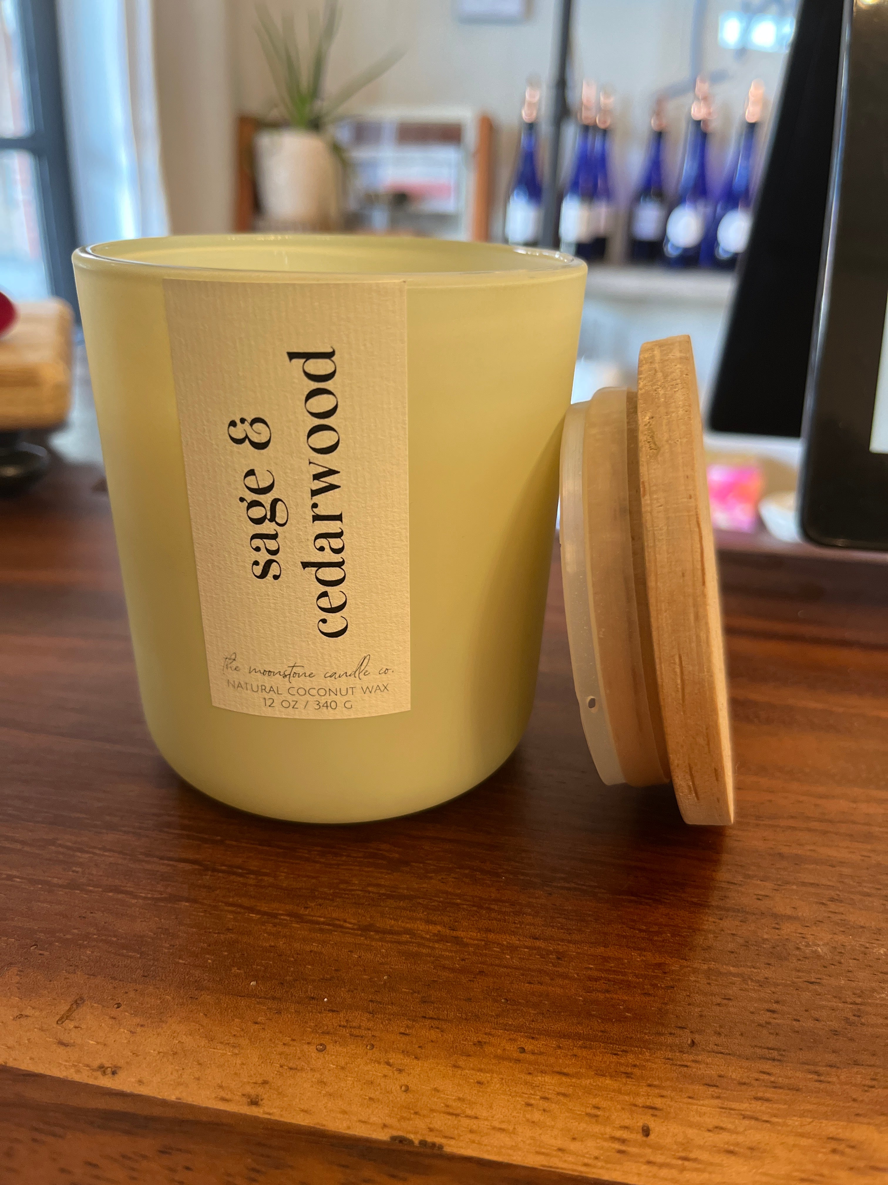 Sage and Cederwood Candle