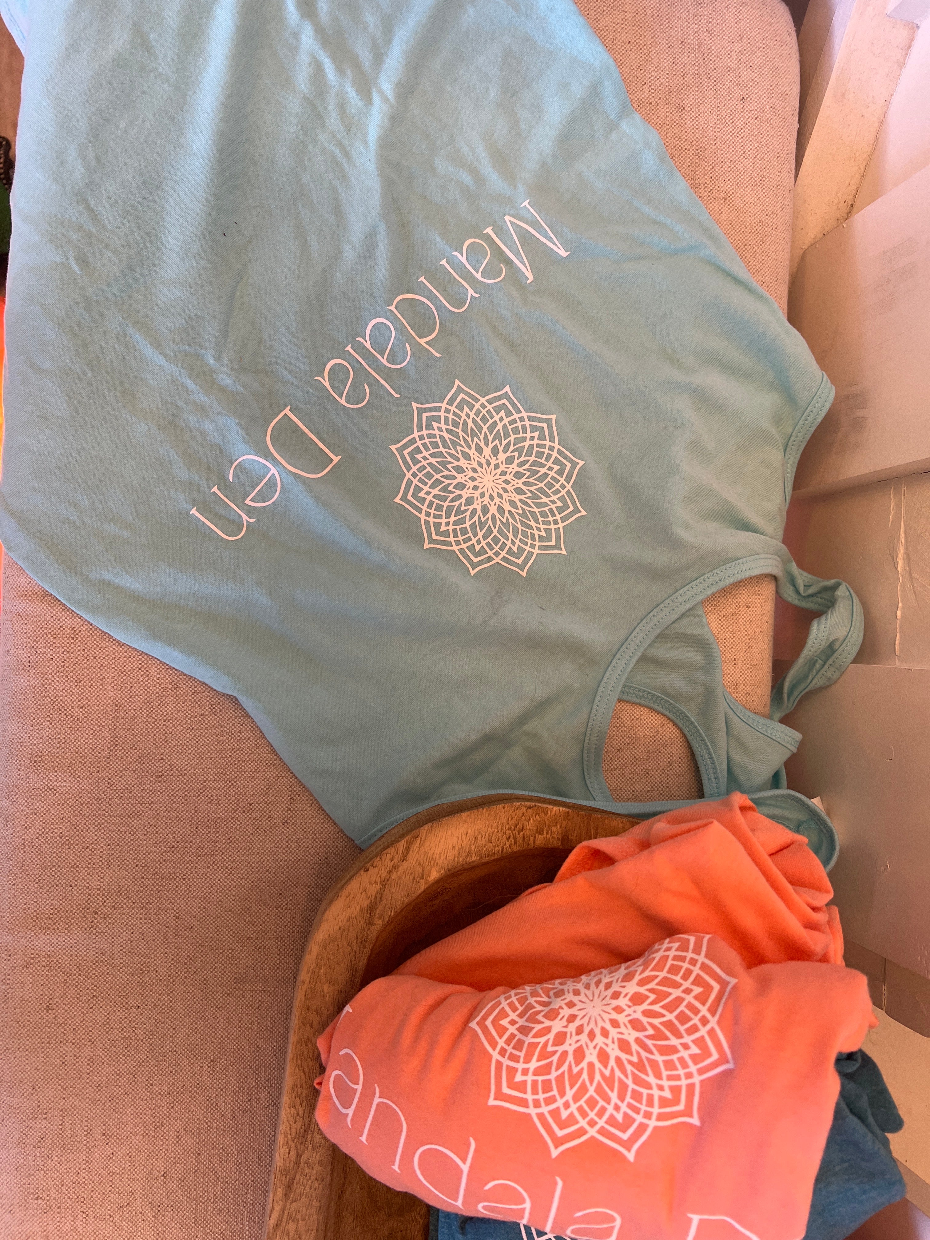 L Light Blue Tank