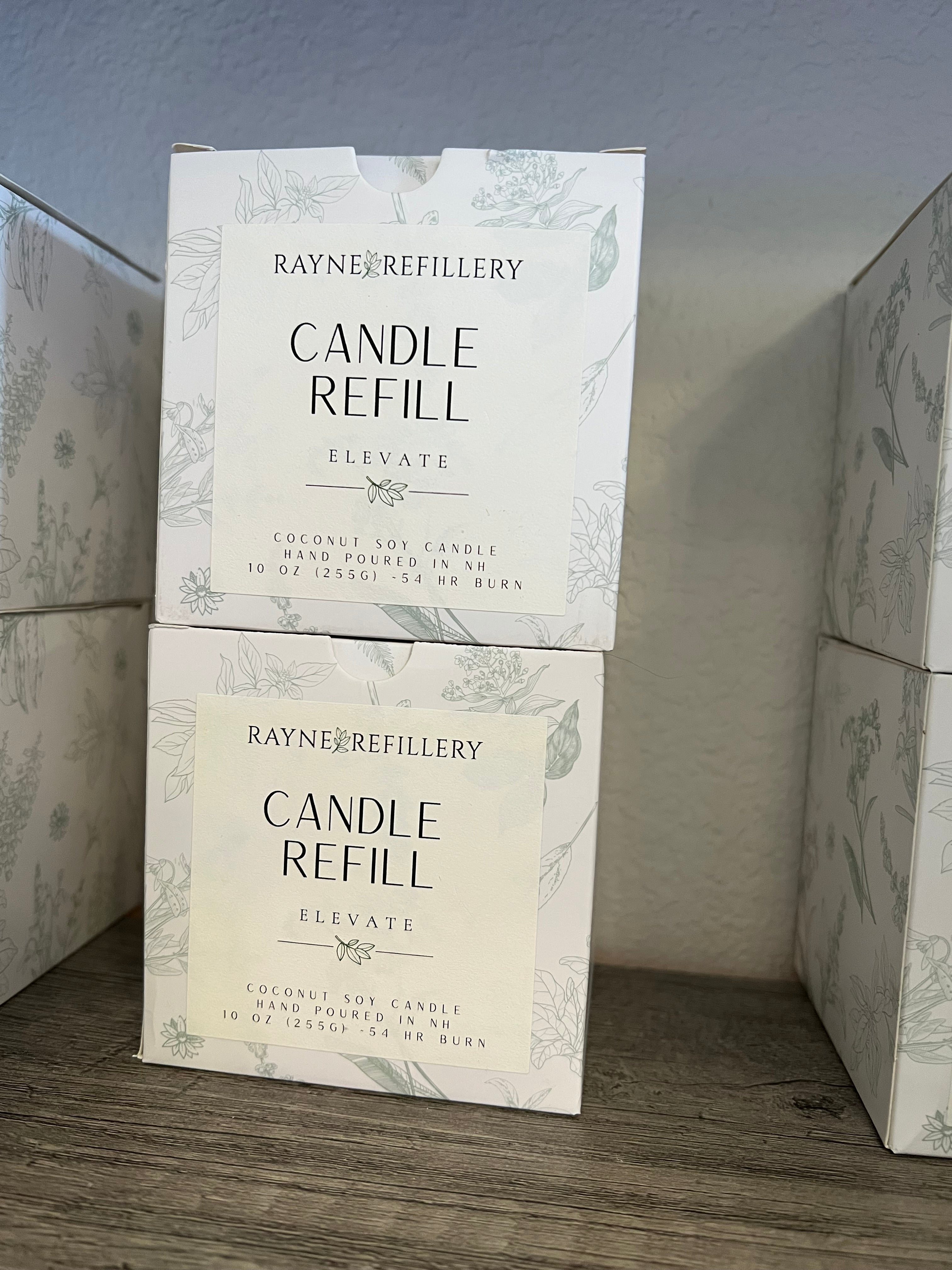 Coconut Soy Wax Candle REFILL (Elevate)