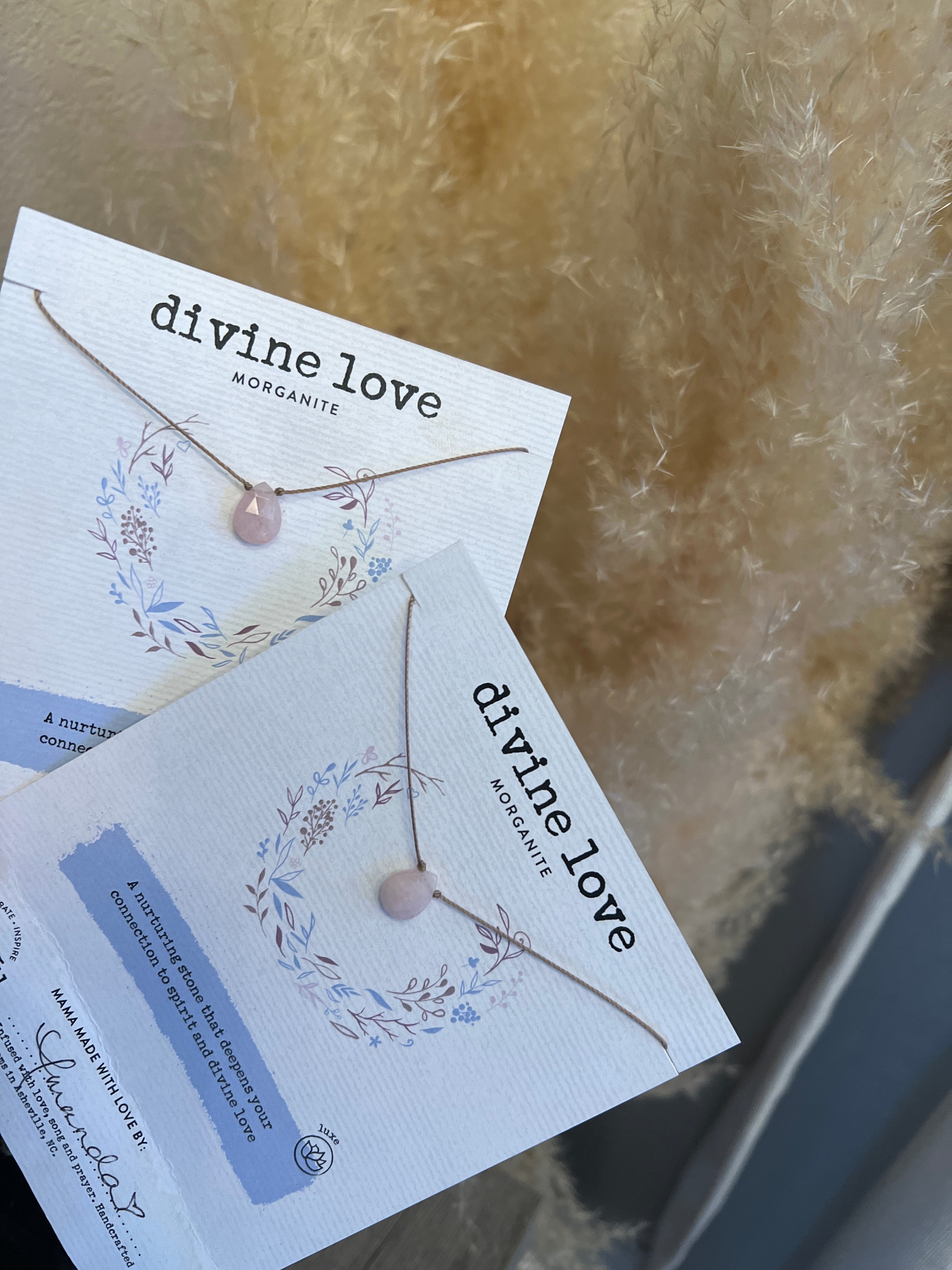 SoulKu - Morganite Luxe Necklace for Divine Love