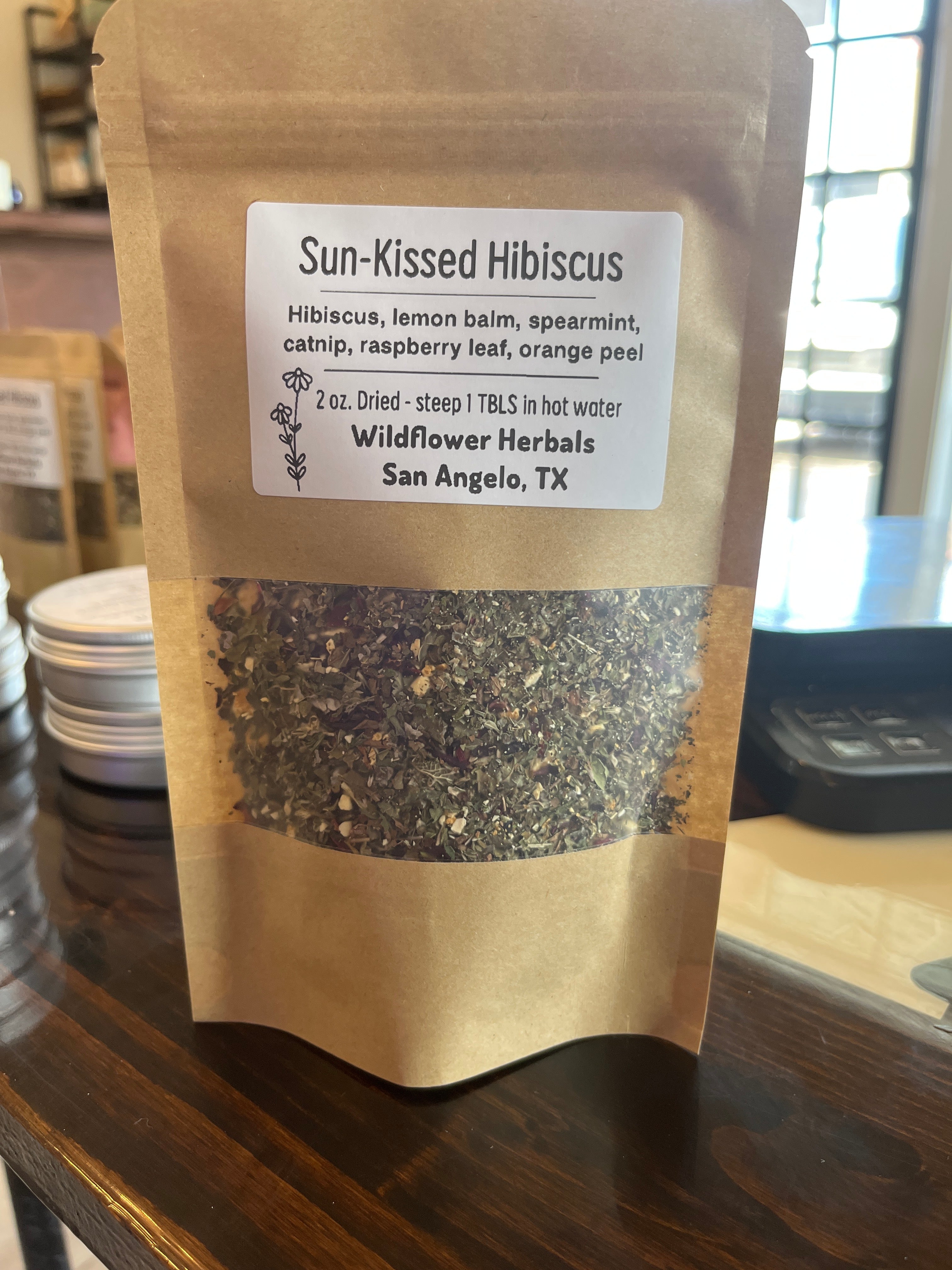Sun-Kissed Hibiscus Tea