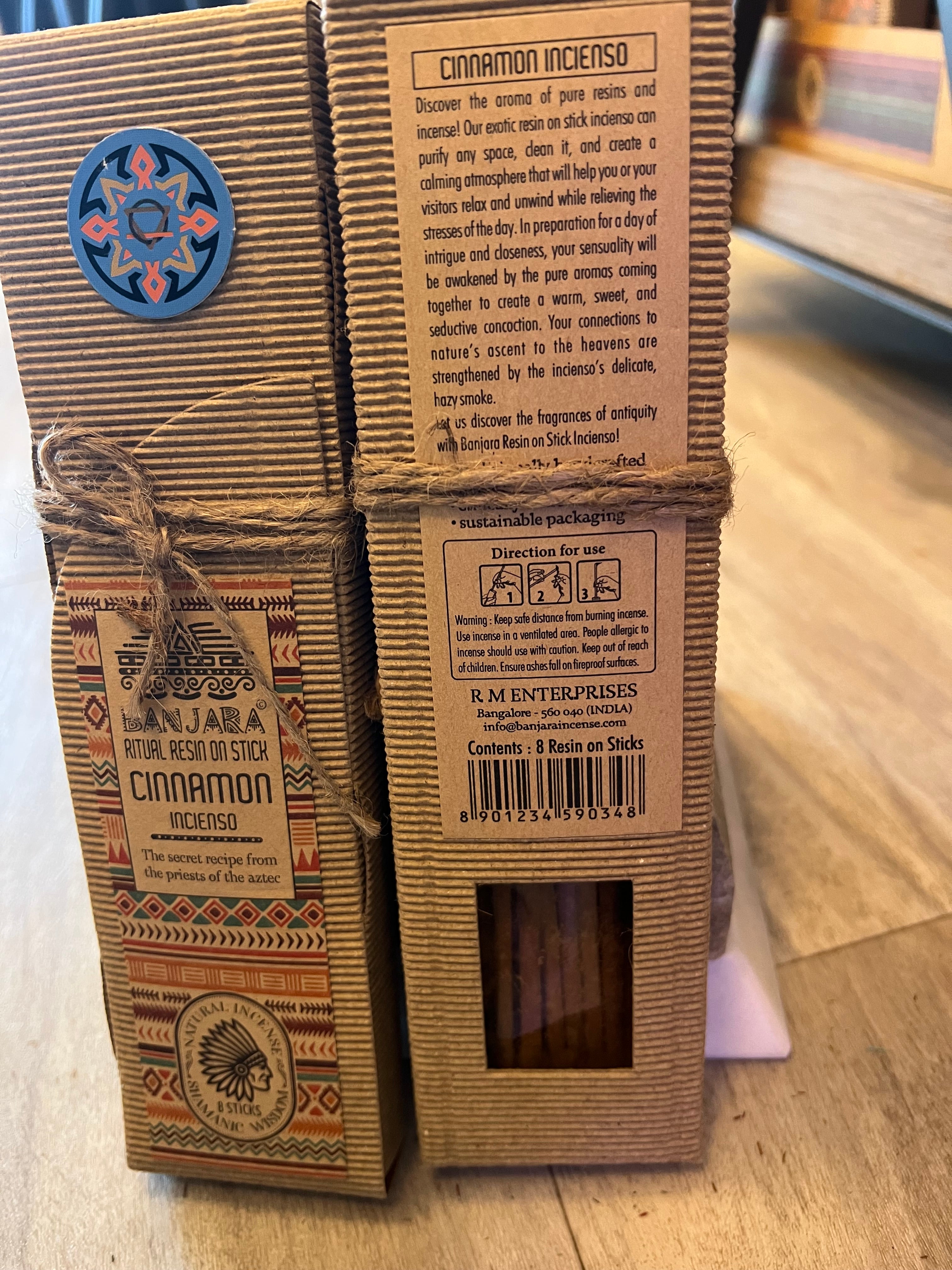 Ritual Resin on a Stick- Cinnamon