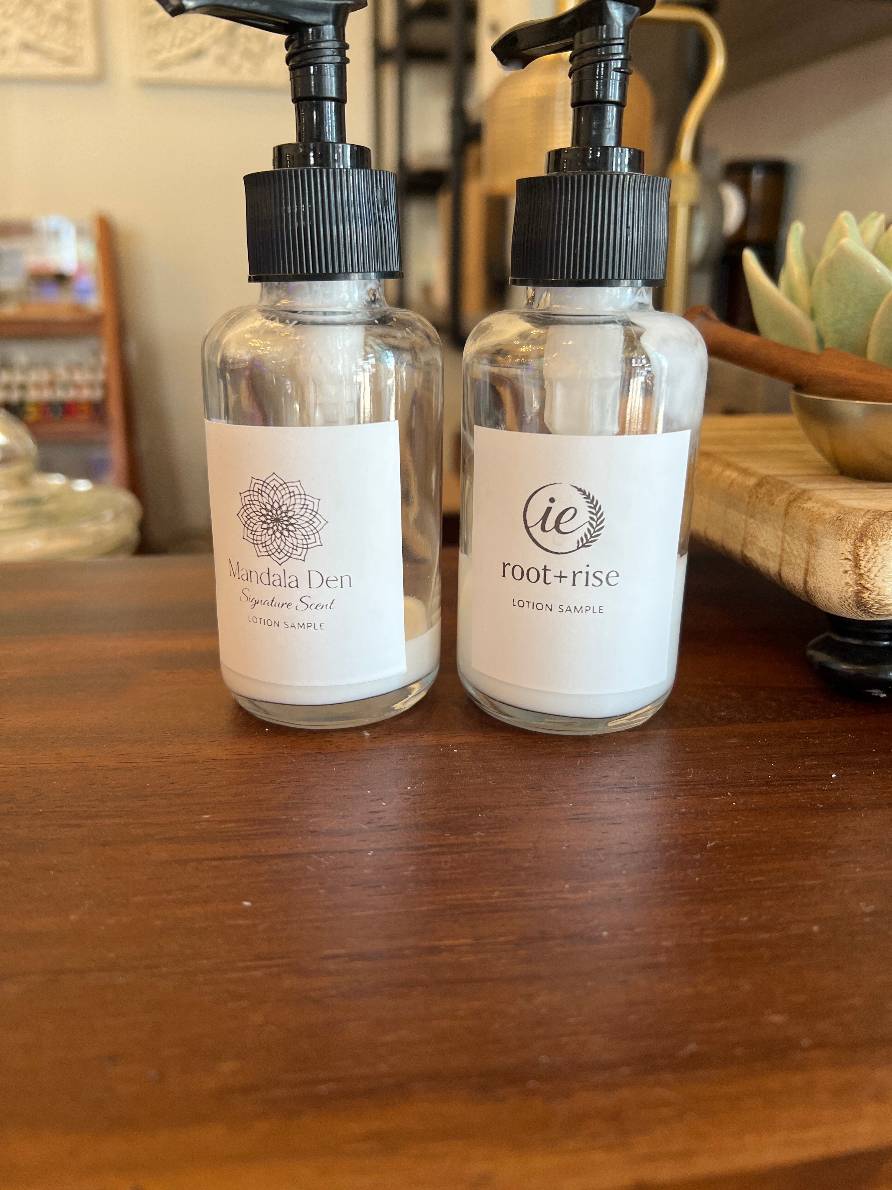 Custom body lotion