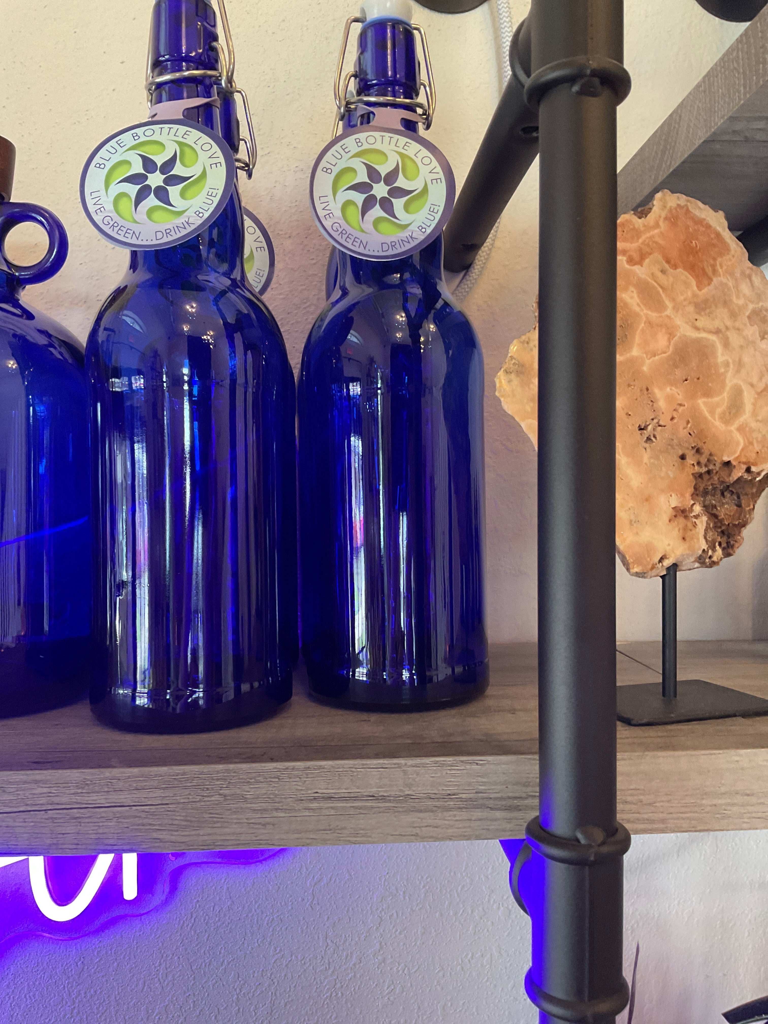 Blue Bottle- Plain 34oz- 1 liter