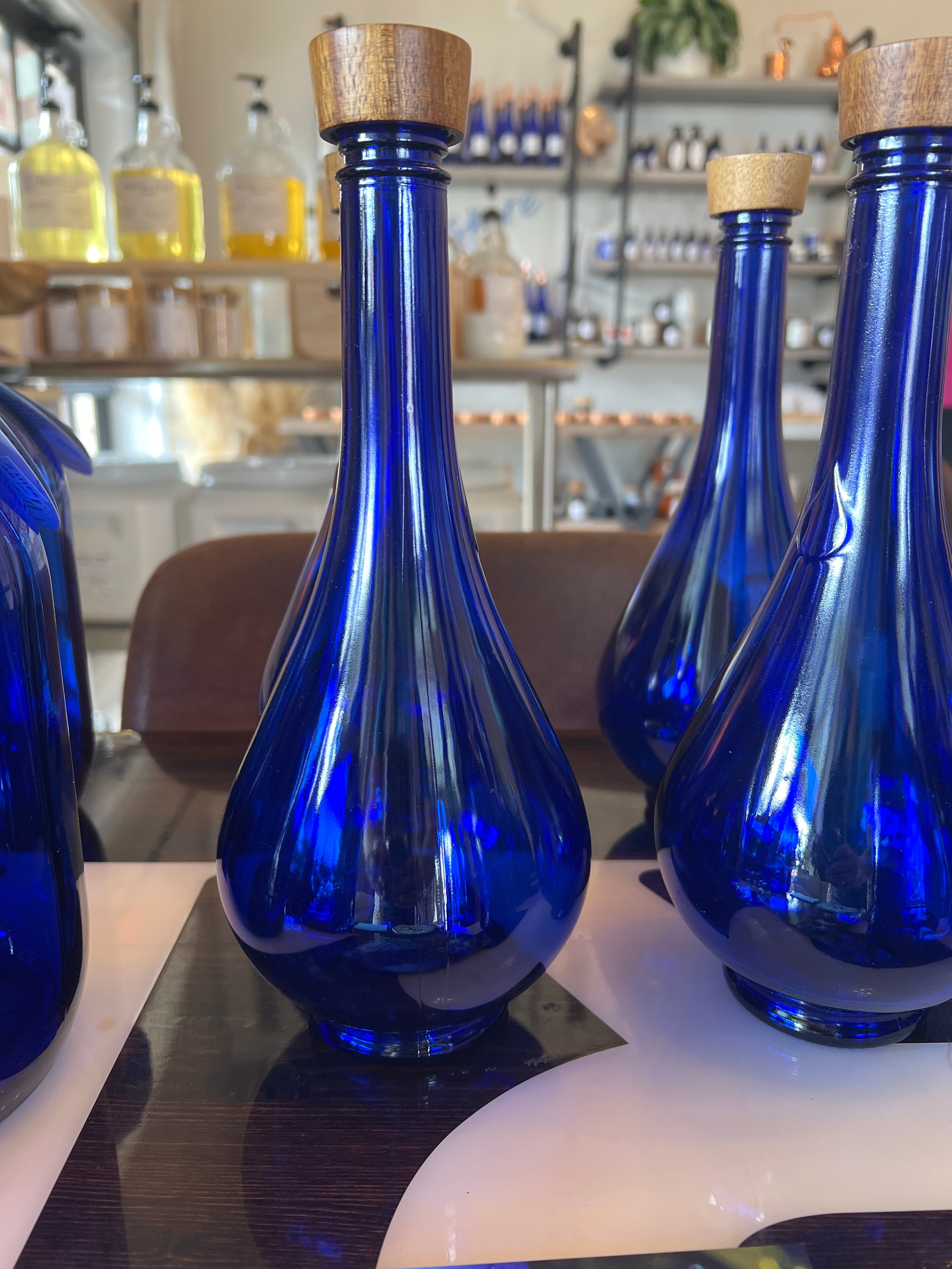 Blue Bottle- Genie Bottle Large