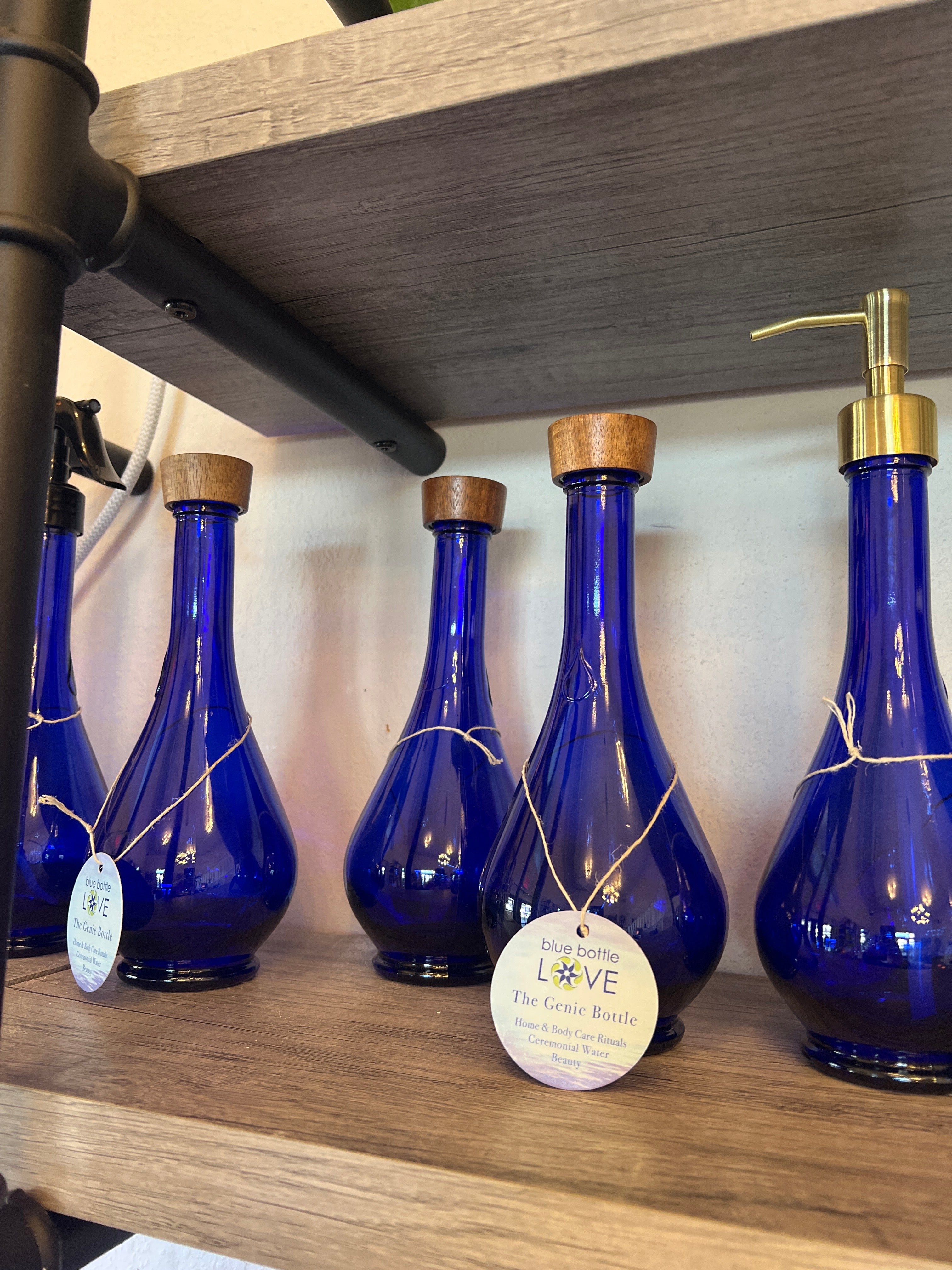 Blue Bottle- Genie Bottle Small