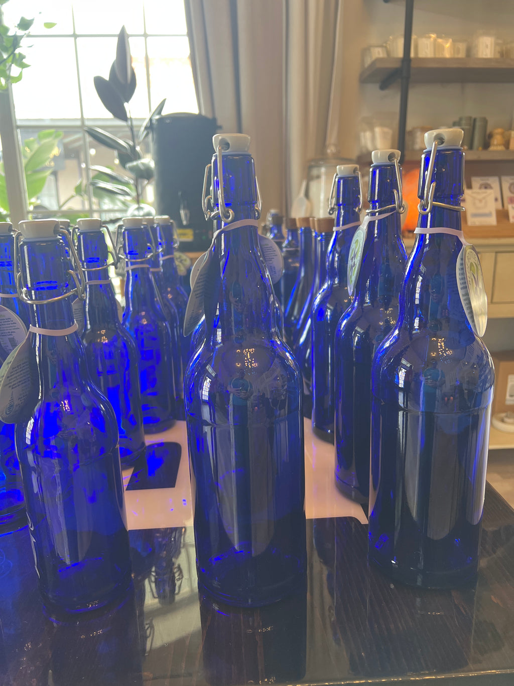 Blue Bottle- Plain 34oz- 1 liter