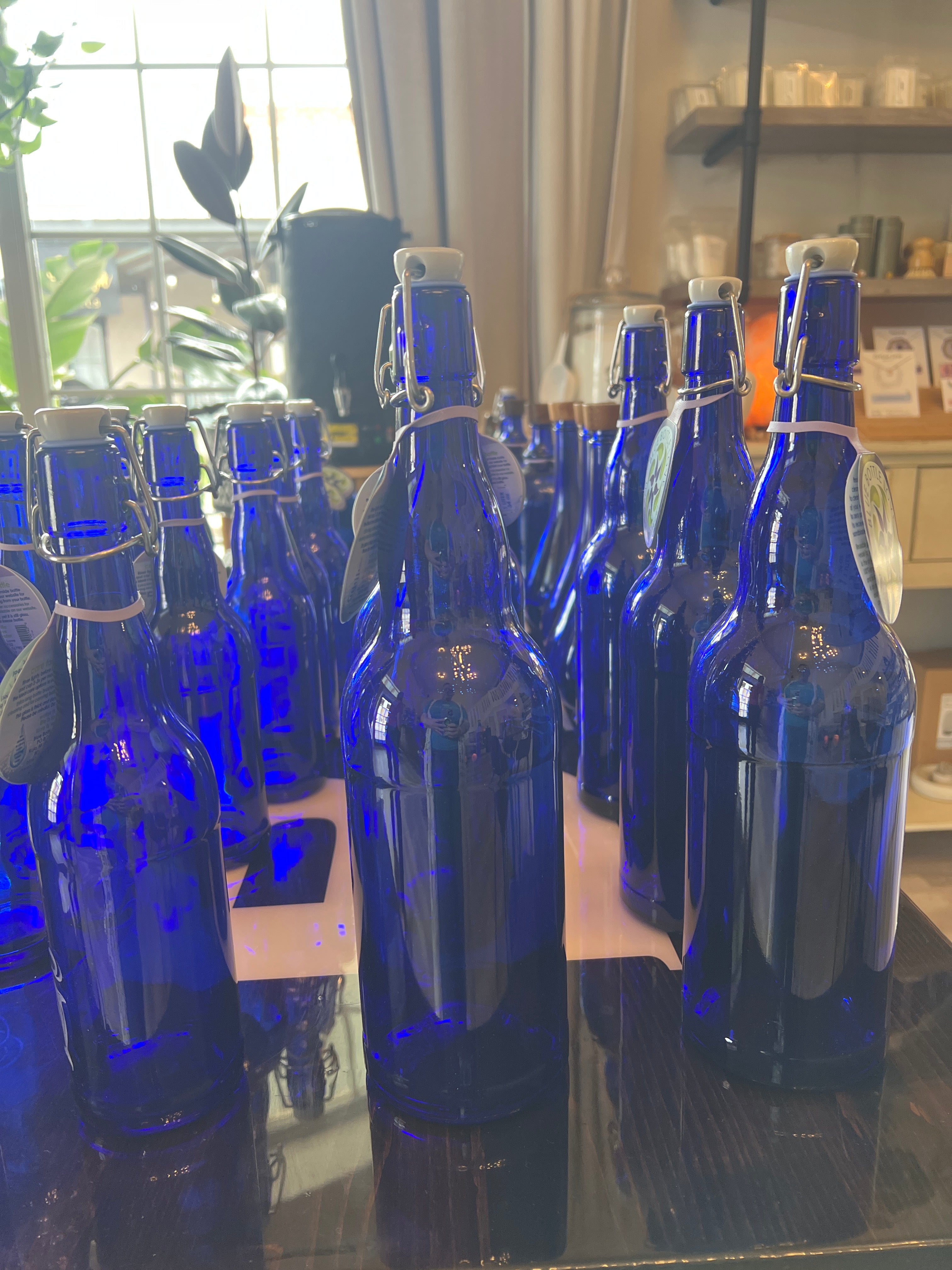 Blue Bottle- Plain 34oz- 1 liter