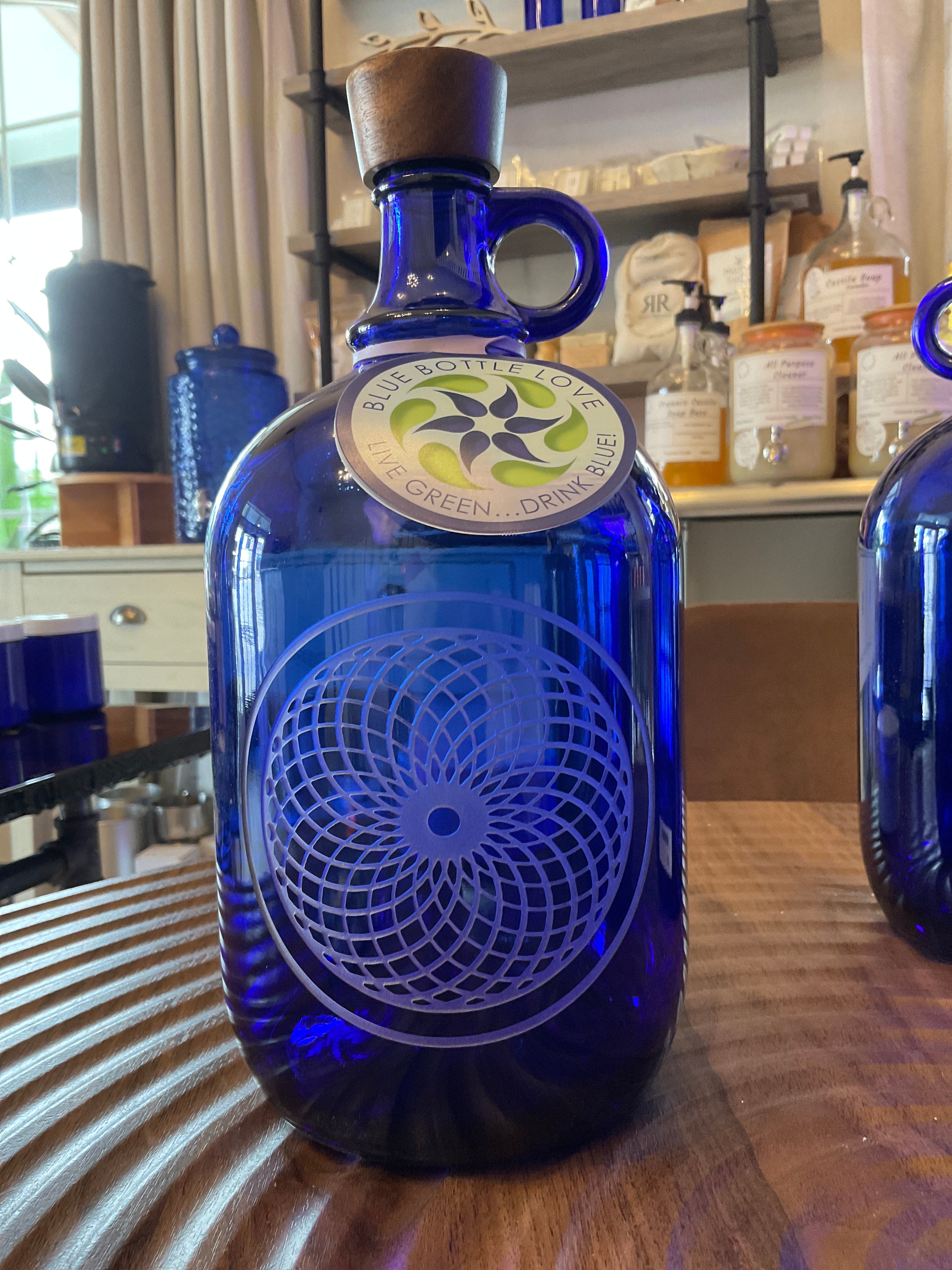 Blue Bottle- Eternal Lotus-2 Liter (67oz)