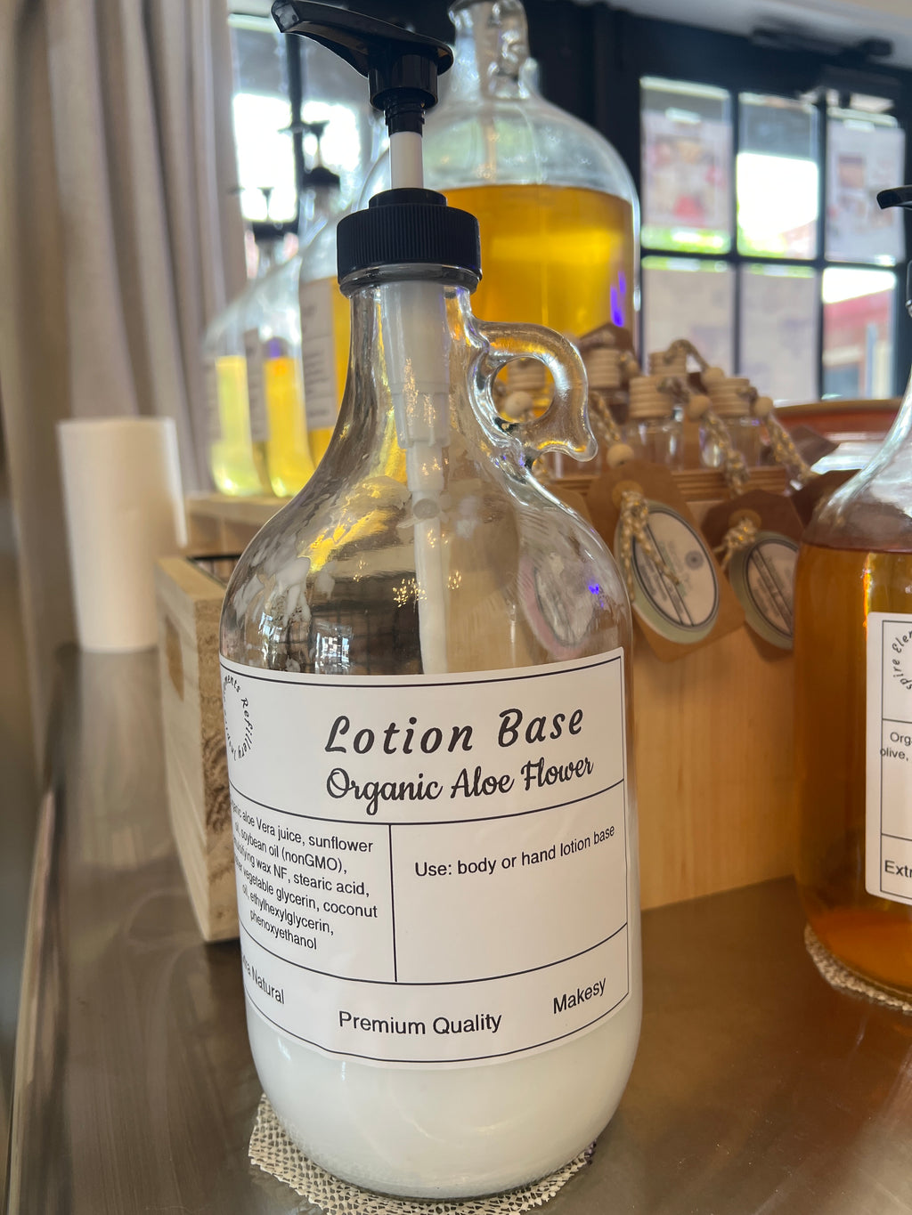 Custom body lotion