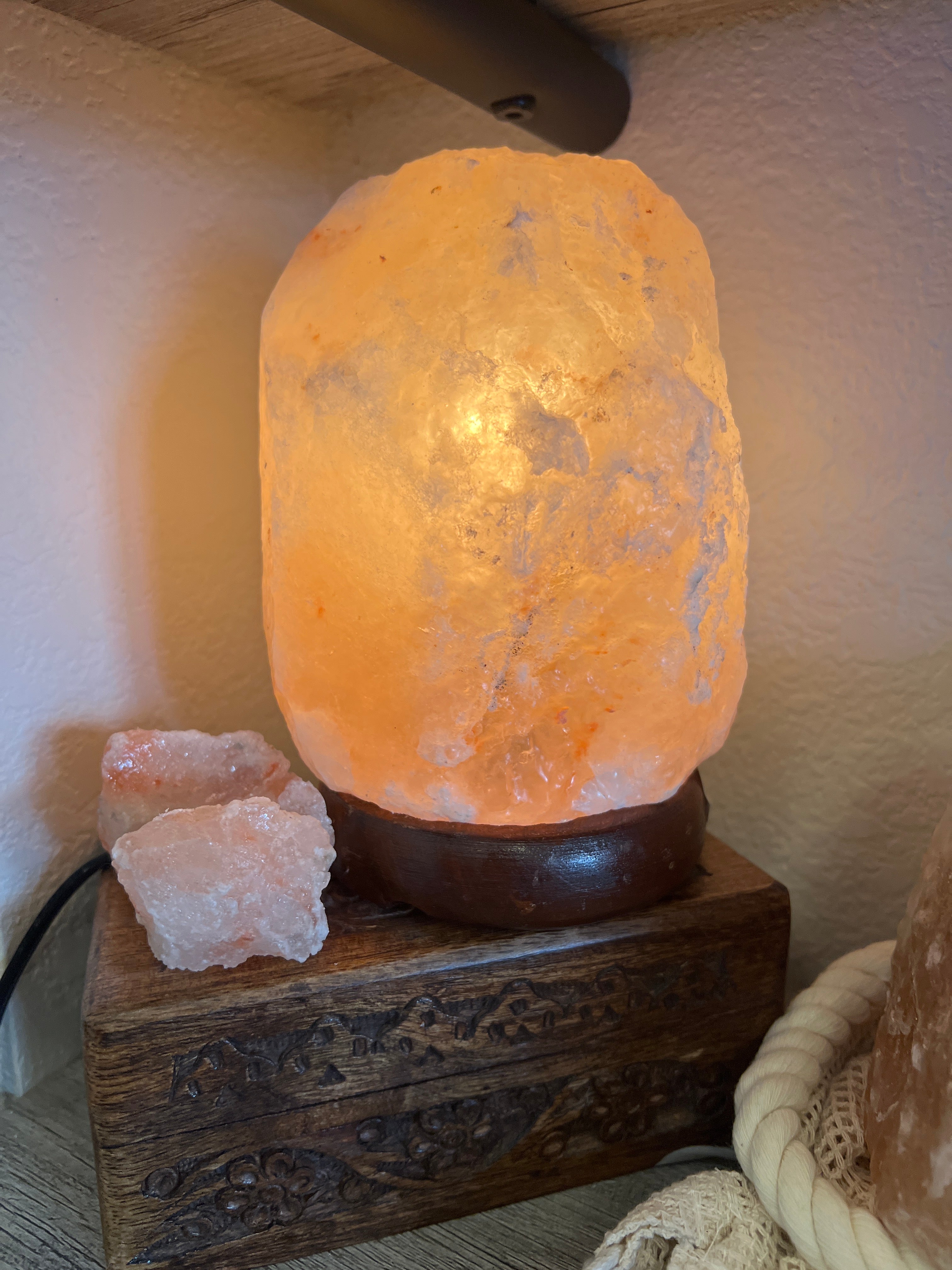 Pink Salt Lamp 3-5lb