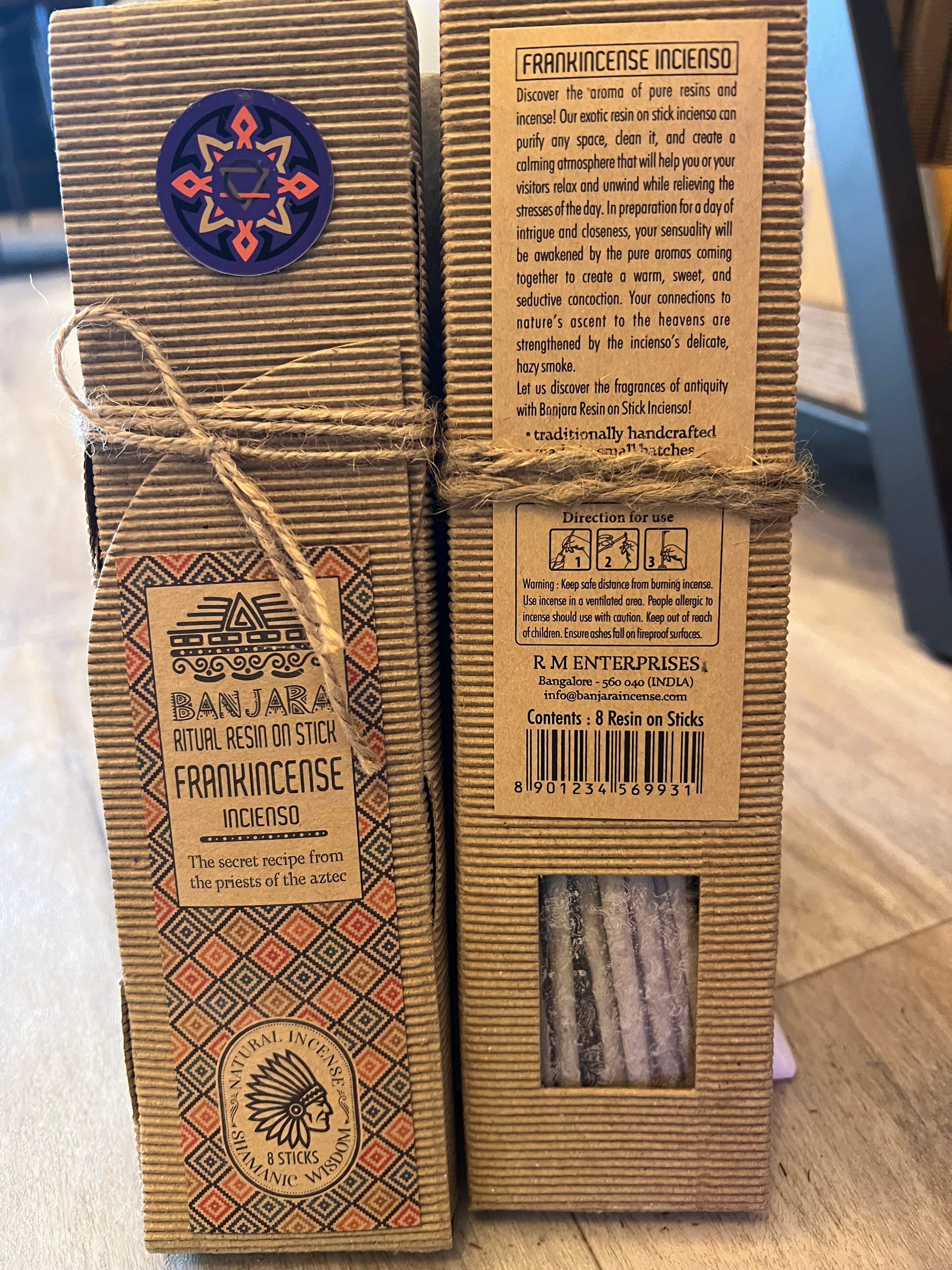 Ritual Resin on a Stick- Frankincense
