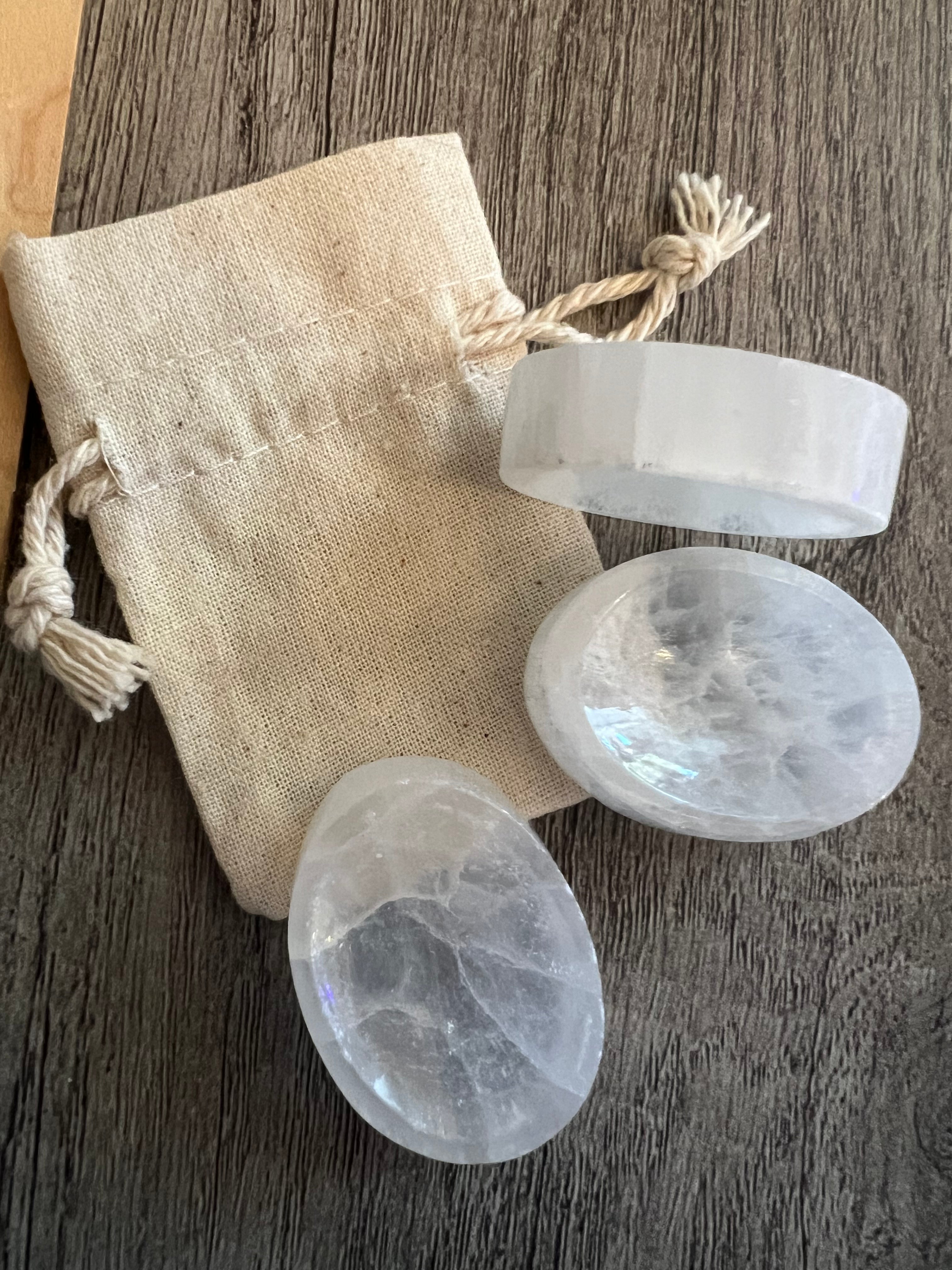 Selenite Soothing Stone