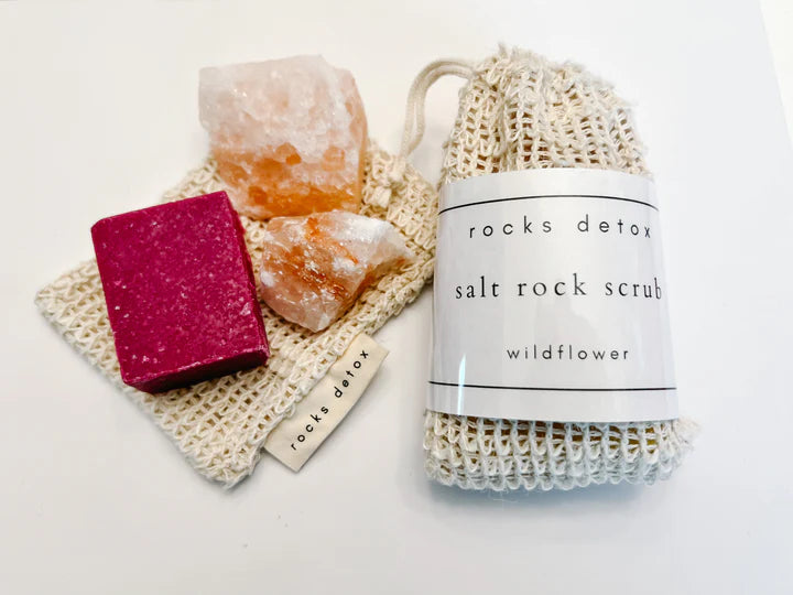 Wildflower Body Salt Rock Scrub